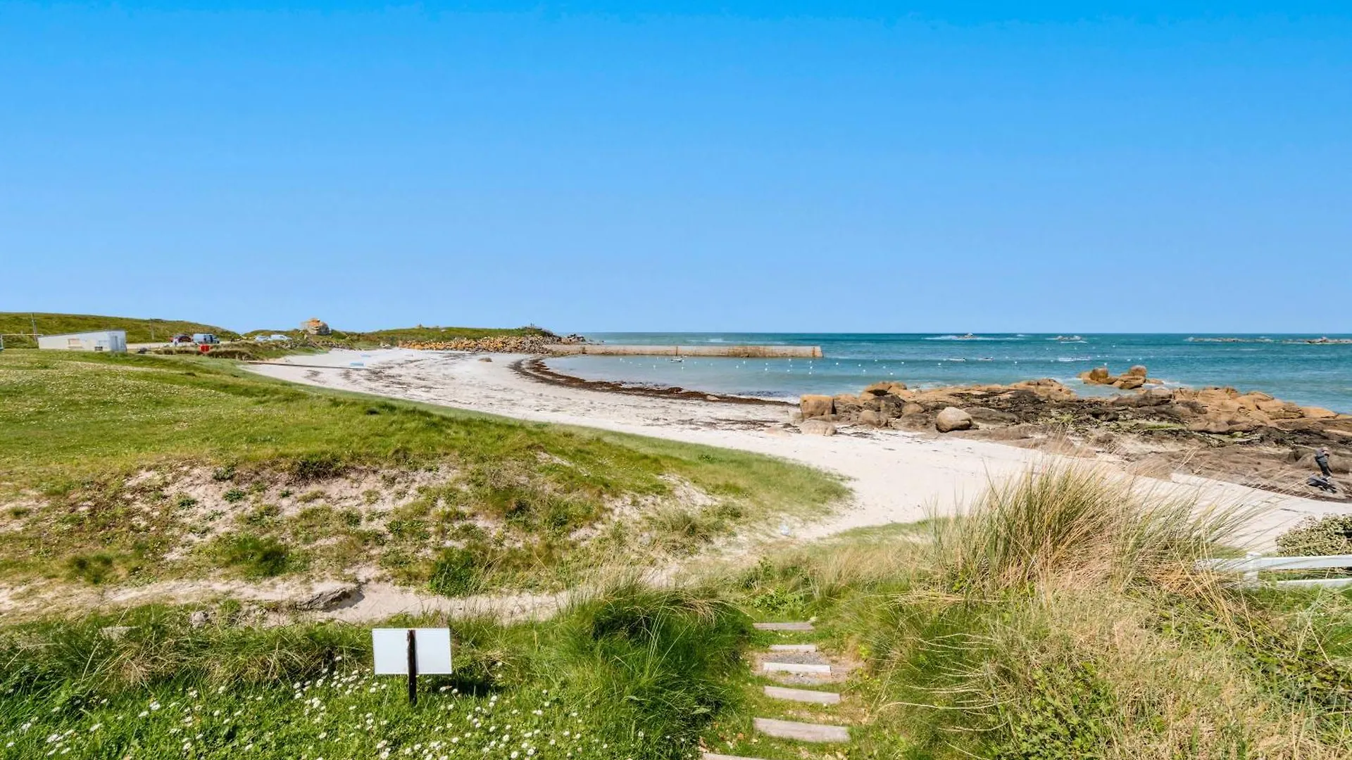 Appartement Vue Mer - Plage A 30M Cléder Apartament
