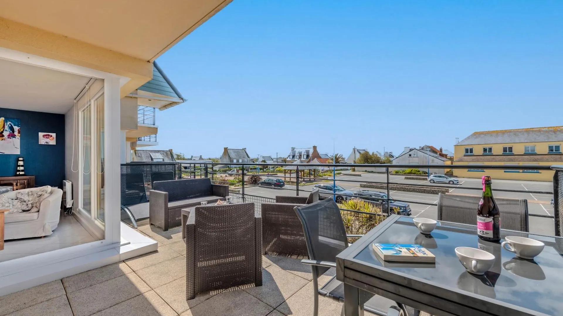 Appartement Vue Mer - Plage A 30M Cléder 0*,  Francja